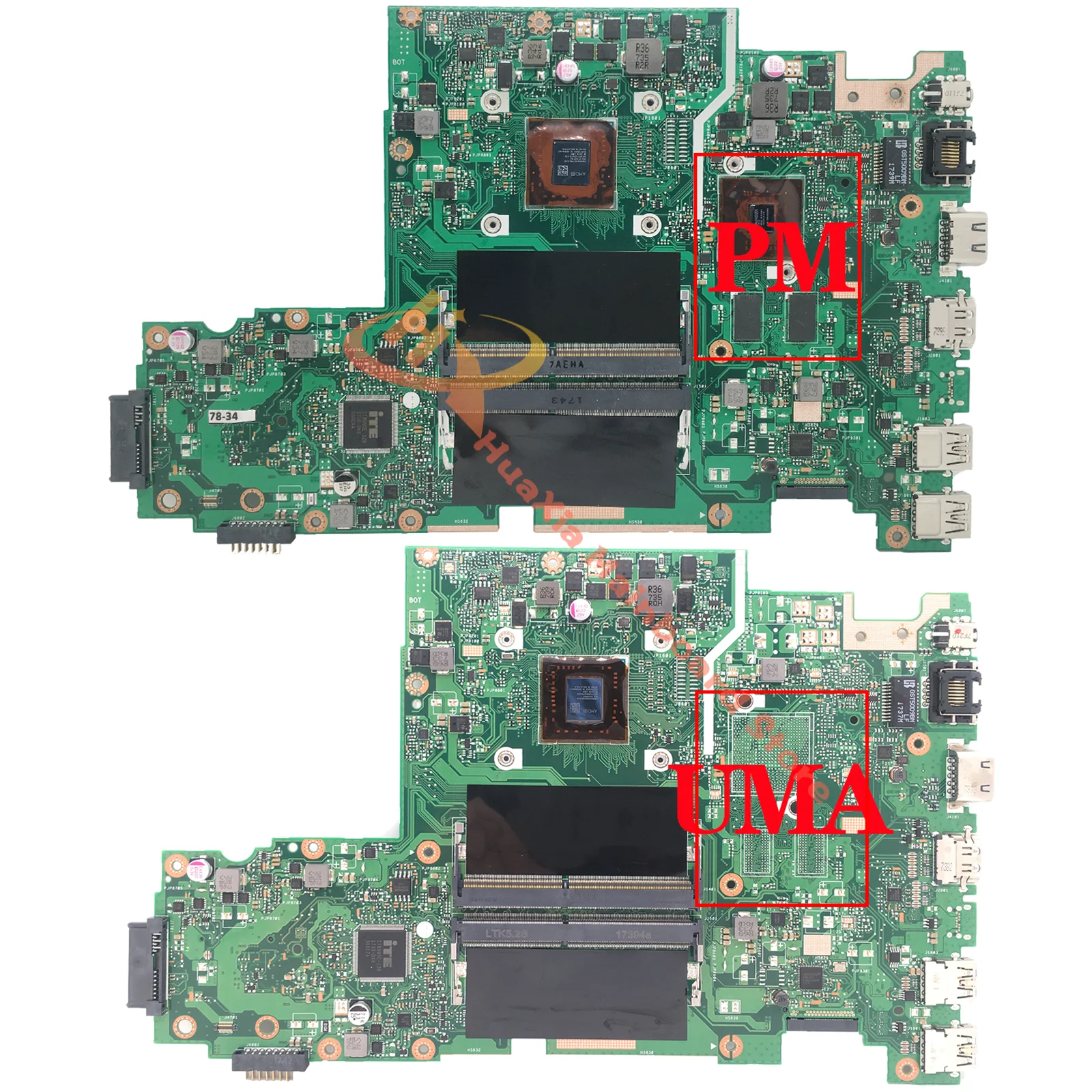 X542B Mainboard For ASUS X542BP X542 A580B K580B X542BA F542B A542B R542B Laptop Motherboard E1 E2 A6 A9 GPU/V2G DDR4