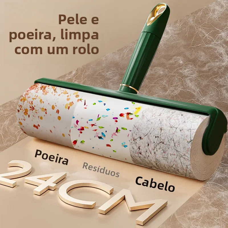 strong-clothes-brush-hair-remover-tool-home-use-tearable-replacement-roll-toilet-paper-core-dust-sticky-roller-felt-hair