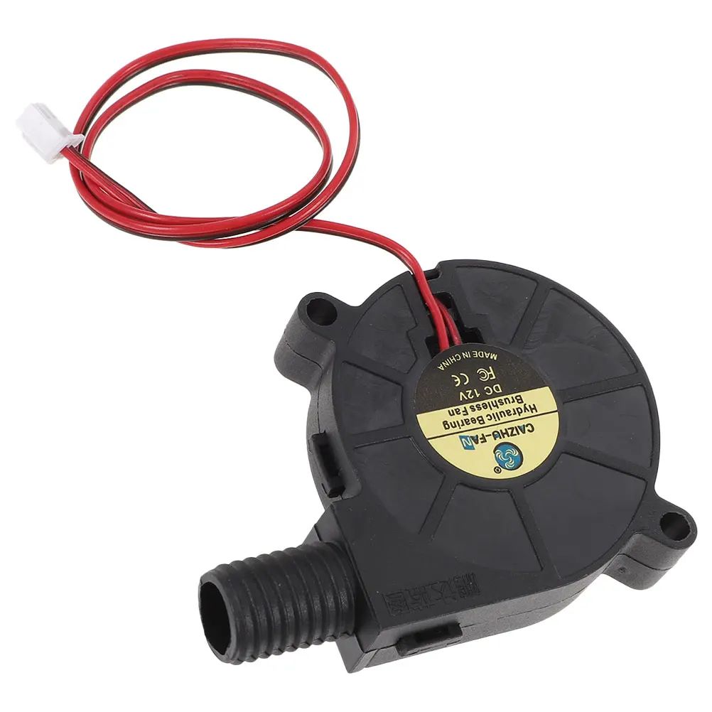 

50x15mm Blower DC5015 12V 7500RPM XH2 25CM Cooling Fan for Grill Cooling Fan Furnace Accessories Black Durable Quiet