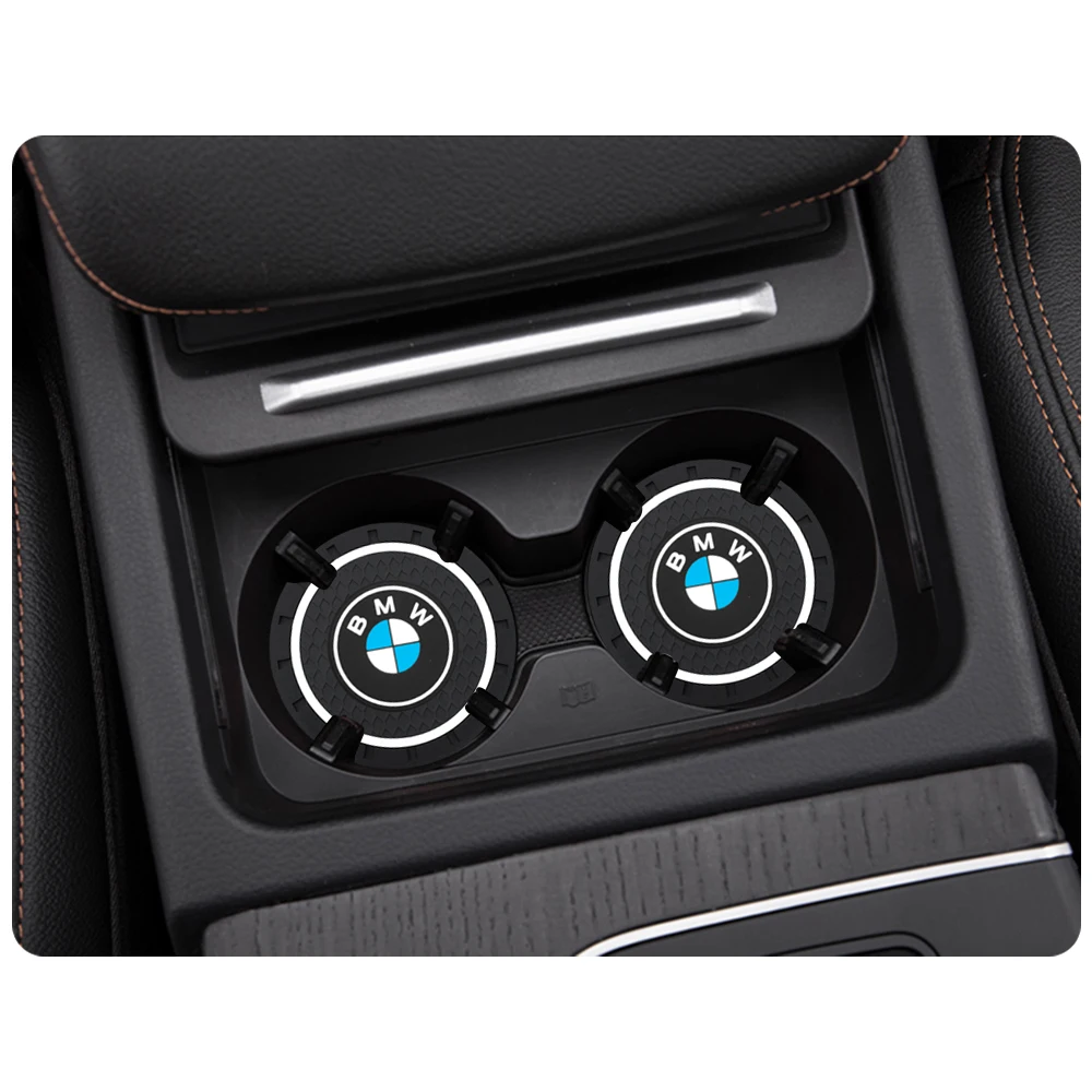 1/2pcs autó Vízálló Poháralátét vlies Félrelépés vize Átvágás Kárpitoz Birkózószőnyeg számára BMW X1 X-Men 2 X3 X5 X4 X6 X7 G30 G20 G32 G11 G12 F40 F30 F20 F10 F34