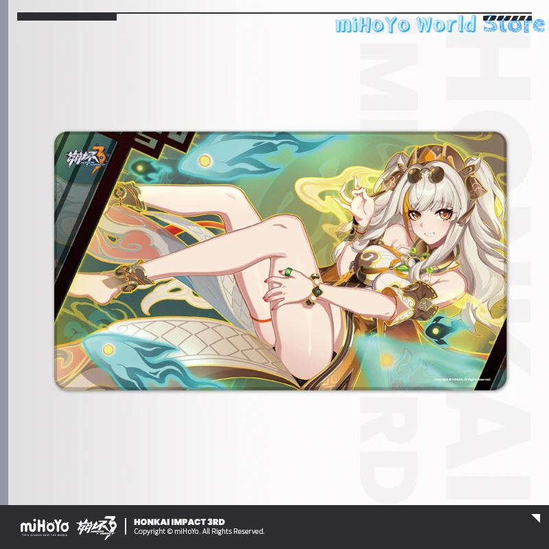 MiHoYo Game Honkai Impact 3 COSPLAY Valkyrie CG Large Mouse Pad Table Mat Midsummer Raid 4th Anniversary Celebration Yae Bronya