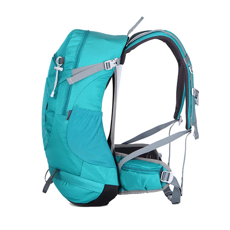 Sac à dos de randonnée imperméable léger pour hommes et femmes, sacs d'escalade, sac de sport scolaire, sac de ski, sac de cyclisme de montagne avec pluie, 30L