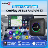 2025 CarlinKit 3 In 1 Android 13 Mini CarPlay Ai Box Android Auto Wireless CarPlay Box QCM6125 6225 8-Core For Wired AA CP Cars