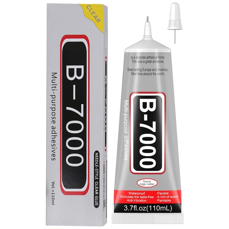 Oferta Relámpago: Pegamento Multiusos B7000 Super B-7000 para Reparación de Teléfonos, Arte de Uñas, Madera, Vidrio, Abalorios