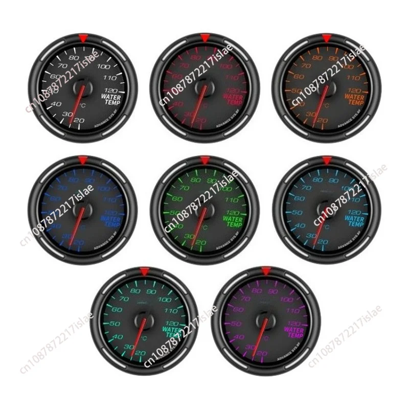 Plug Play Modified Racing Dashboard Rotation Temperature Instrument