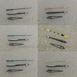 Blue Luminous Watch Hands Retrofit Watch Accessories Needle Three Hands Coloured Seconds Hand for NH35/NH36/4R/7S Movement