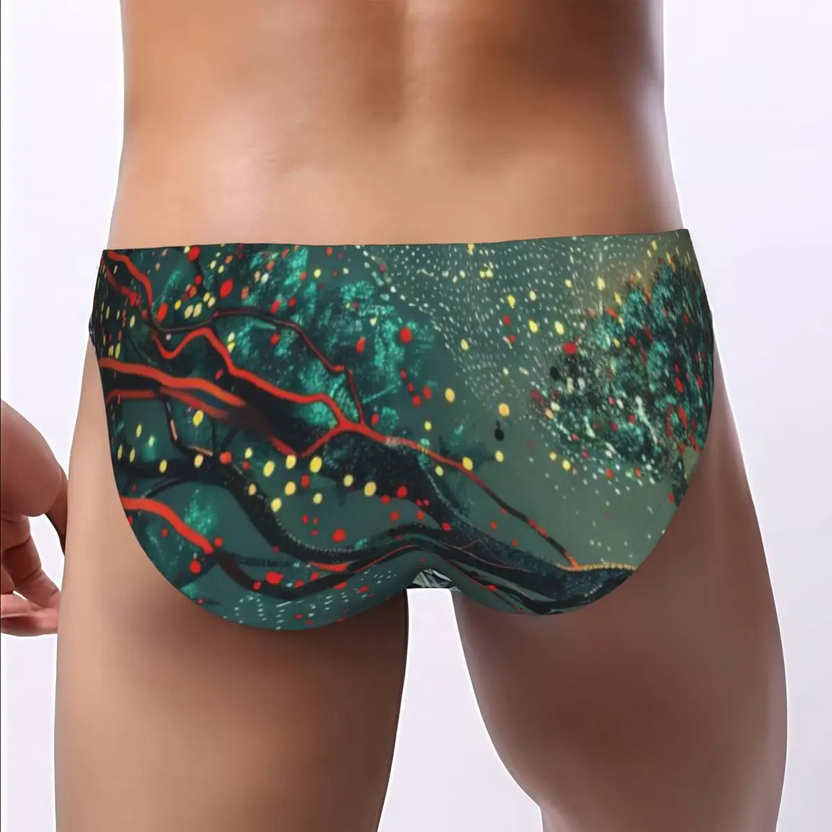 Men's Panties Tree Its Branches Growing Patterns Man Briefs Sexy Underwear Male Bikini Underpants High Quality