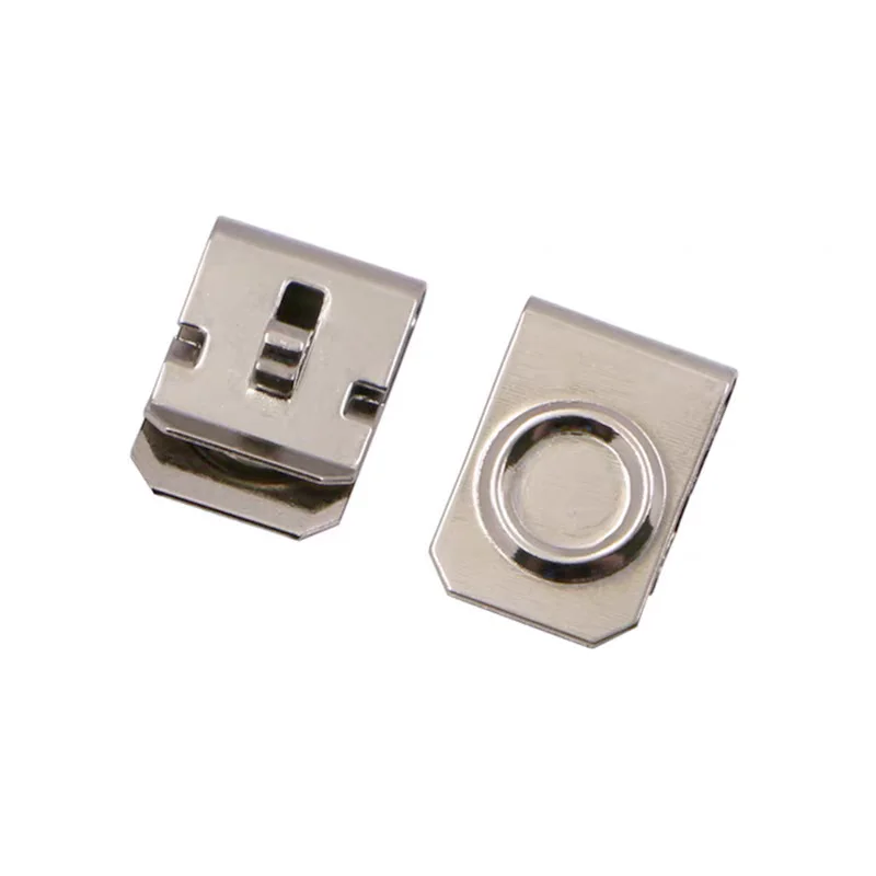 Pressure button contact for battery A, AA, CR2, CR123A, positive battery contact, solid SbM-228 Keystone substitute