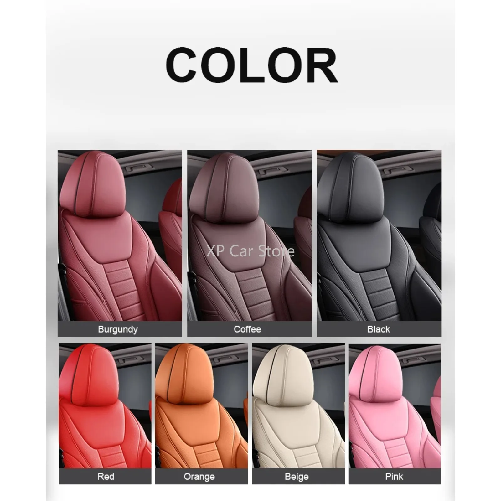 

Custom Fit Car Accessories Seat Covers For 5 Seats Full Set Top Quality Leather Specific For Bmw X3 3 Series 7 5 3 Series X5 X1