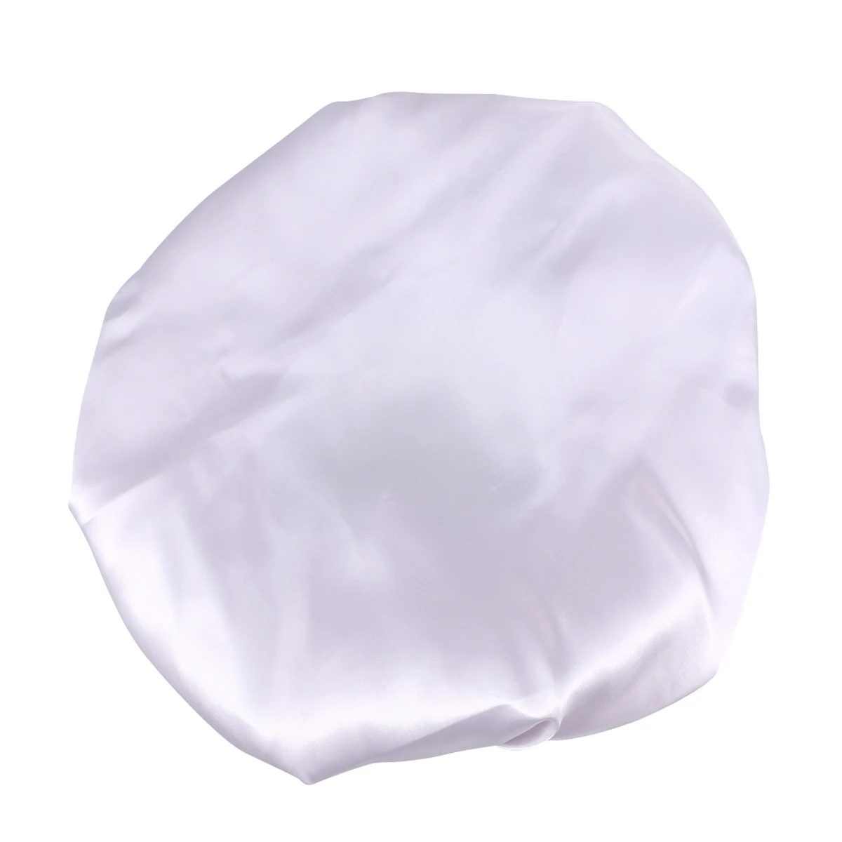 

Satin Bathing Hat Chemotherapeutic Cap for Large Women Lightweight Safe Hair Care Sleep Cap Large