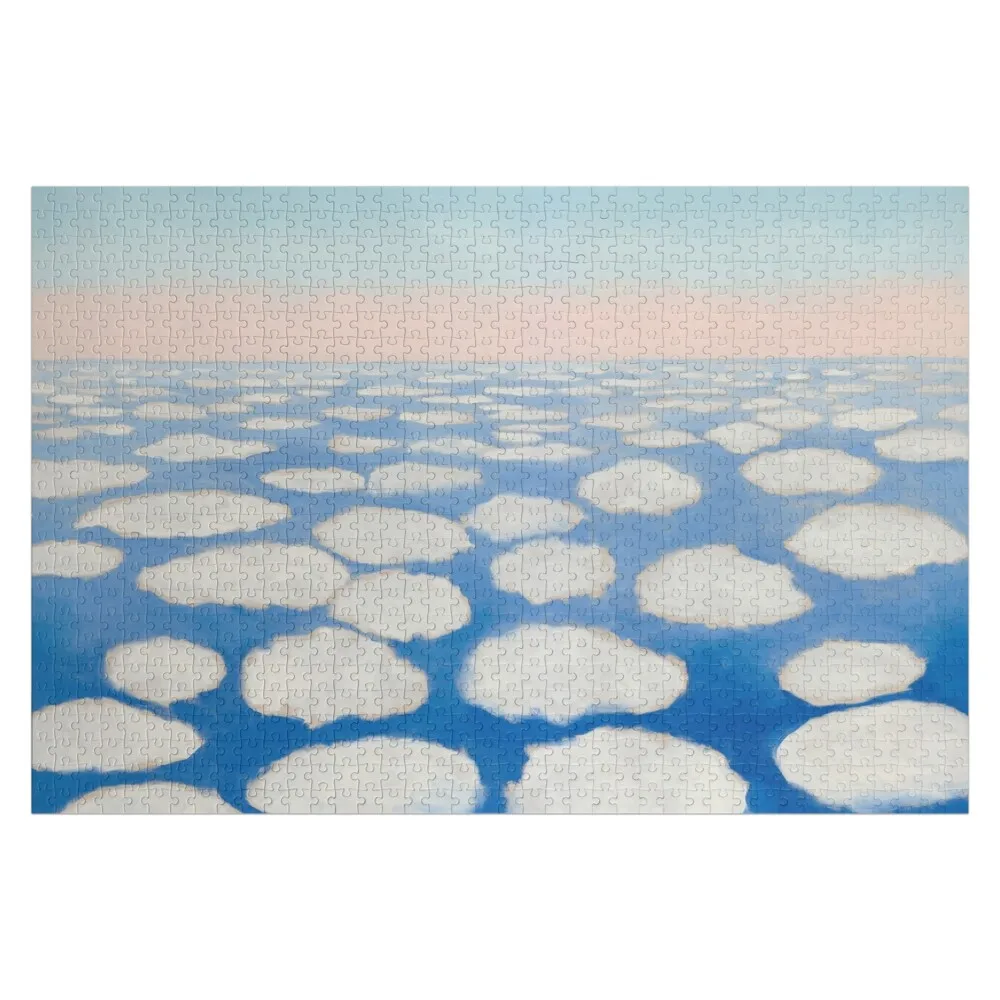 

Clouds - Georgia O'Keeffe Jigsaw Puzzle Customizeds For Kids Wooden Animal Customized Kids Gift Picture Puzzle