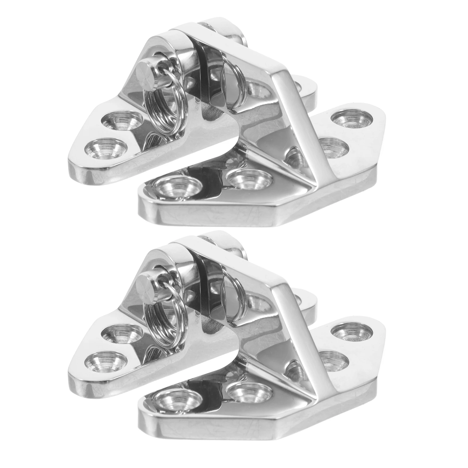 

2pcs Hatch Heavy Duty Stainless Steel Door Deck Cabinet Hardware Yacht Dock Gate Connector Grade Boat Hardware Camper