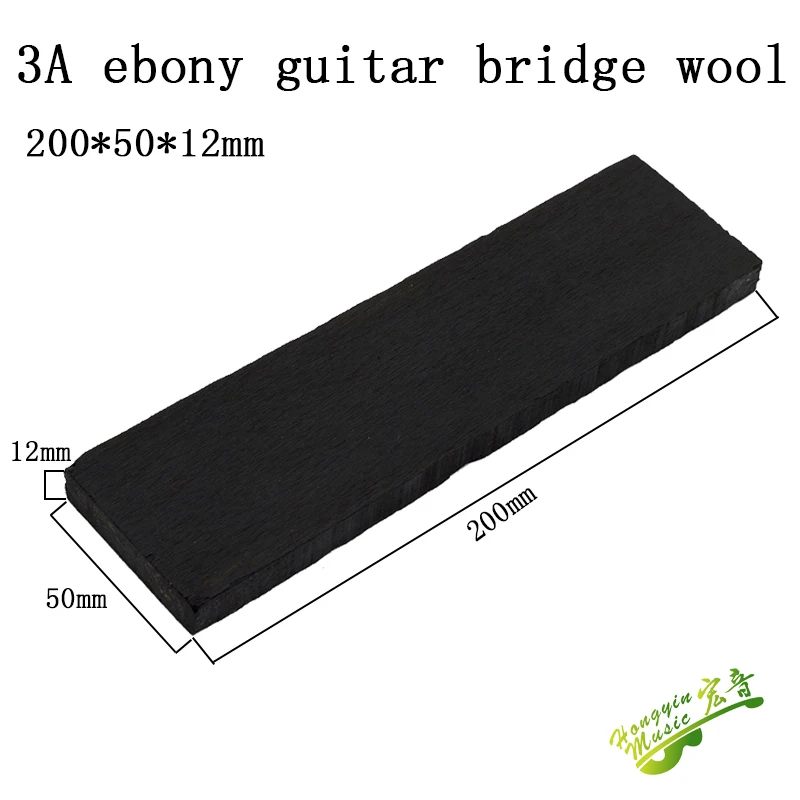 3A African ebony, wool, classical folk harp, handmade guitar, wood accessories, ebony