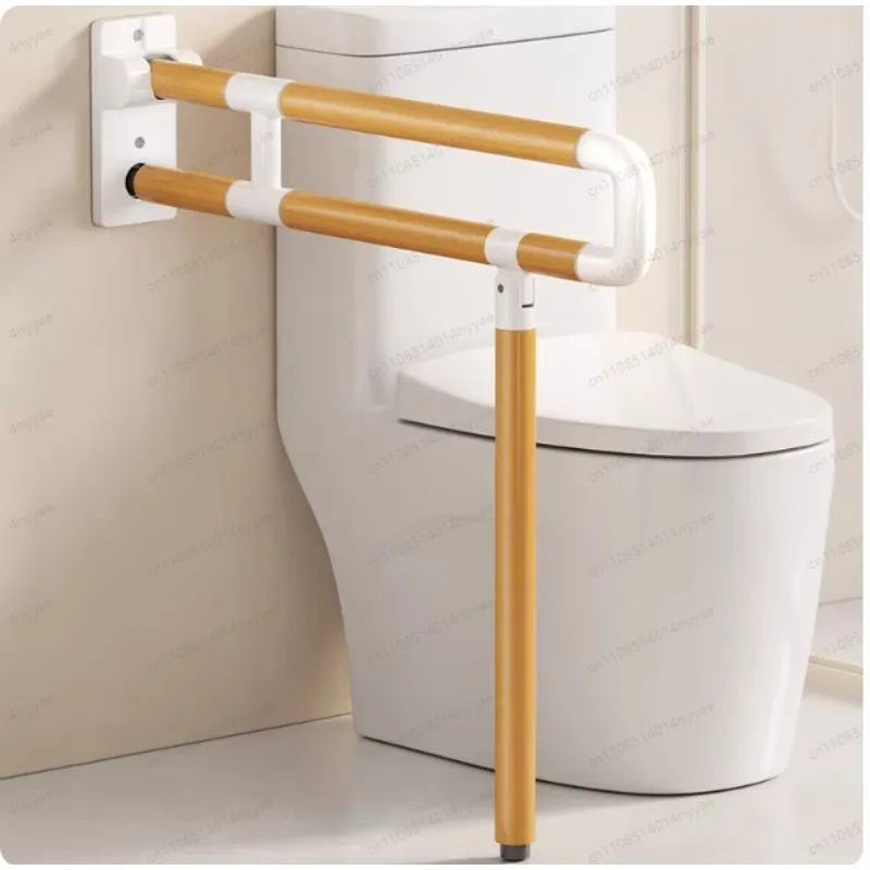 Toilet Grab Bars Foldable Stainless for Seniors Elderly Handicap Toilet Safety Frame Handle Support Rail Bath Shower Handrails