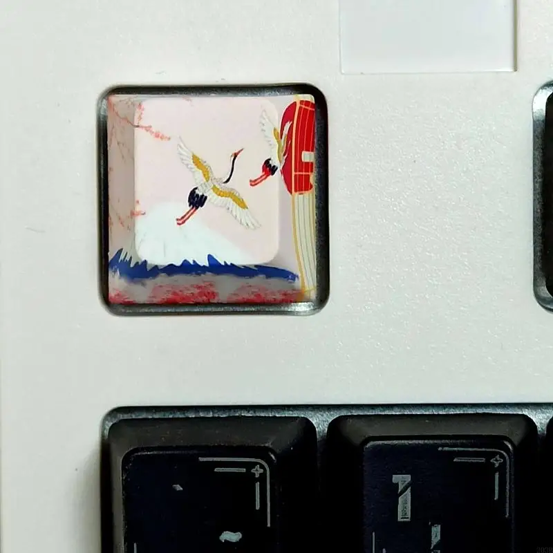 203B PBT KEYCAP Cherry Mount /Crane Keycap لصبغة لوحة المفاتيح الميكانيكية الفرعية