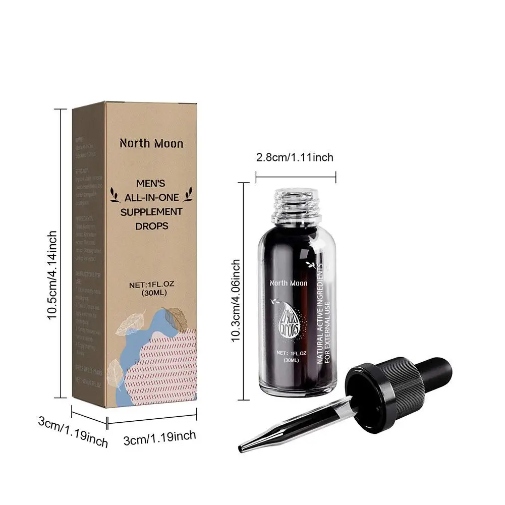 Supplément tout-en-un pour hommes, gouttes d'huiles essentielles pour une vie casée plus harmonieuse