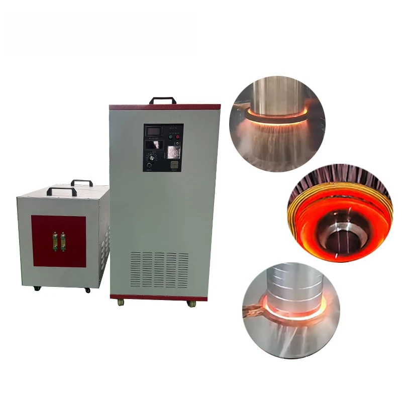 Metal Heating Equipment Chain Wheel Surface - Superaudio Frequency Hardening And Induction Quenching Machine