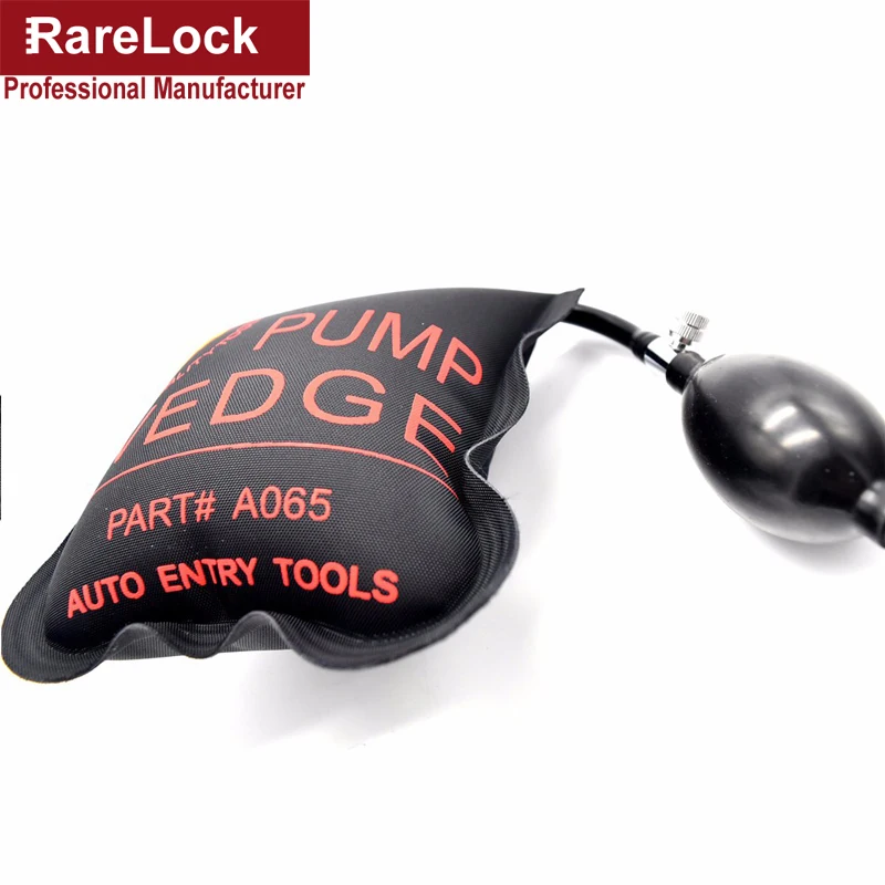 Rubber Pump Wedge Airbag Universal Locksmith Tools Car Door Lock Opener Pick Set Rarelock MMS326 G