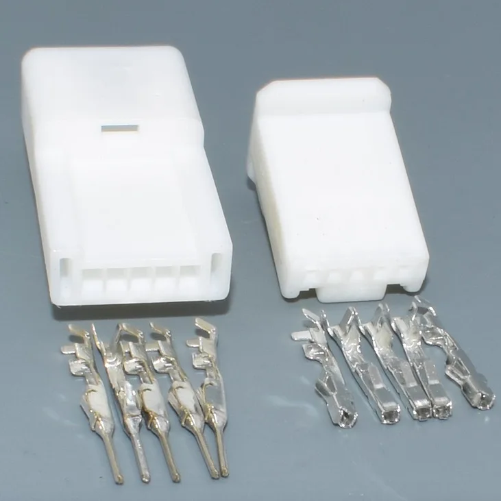 6098-3810 6098-3802 White Plug Set for Universal Vehicles Interior Wire Assembly car connector