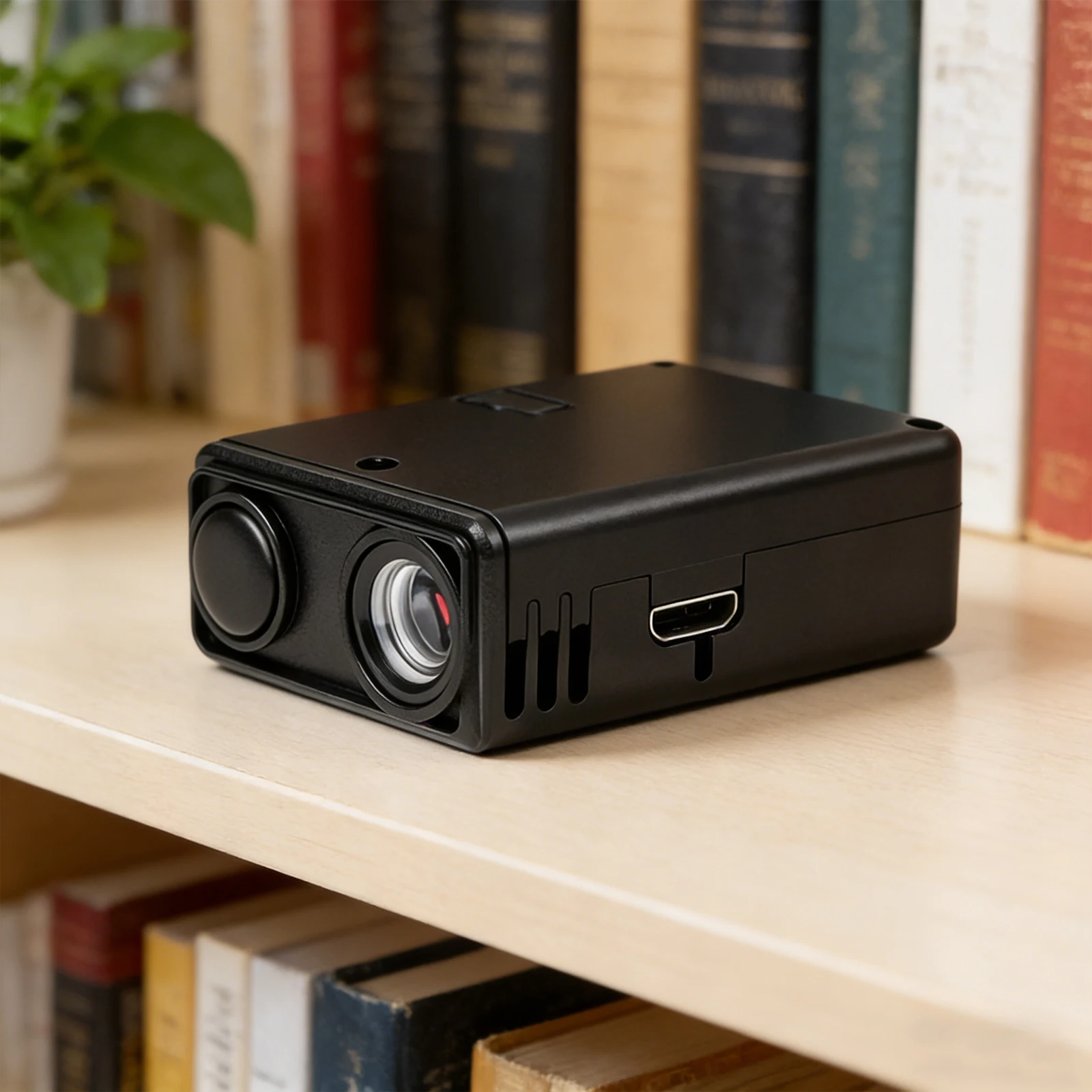 4K WiFi Small Monitor Video Camera with Motion Detection Small Monitoring Camera Remote App Control for Home Office Surveillance
