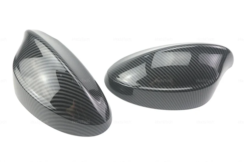 Vollständiger Ersatz im Carbonfaser-Stil, schwarze Rückspiegel-Abdeckkappen für BMW 1 3er E81 E82 E87 E88 E90 E91 E92 E93 – Detail 19