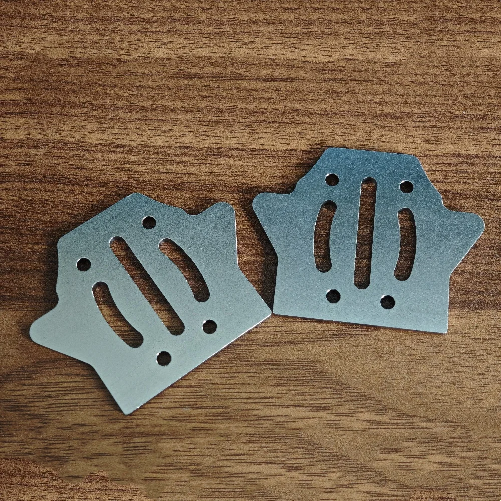 

2 шт. HOBAO 8SC H9, металлический шасси с защитой от царапин и истирания, защитная пластина переднего и заднего моста, производство AMO 6061-A