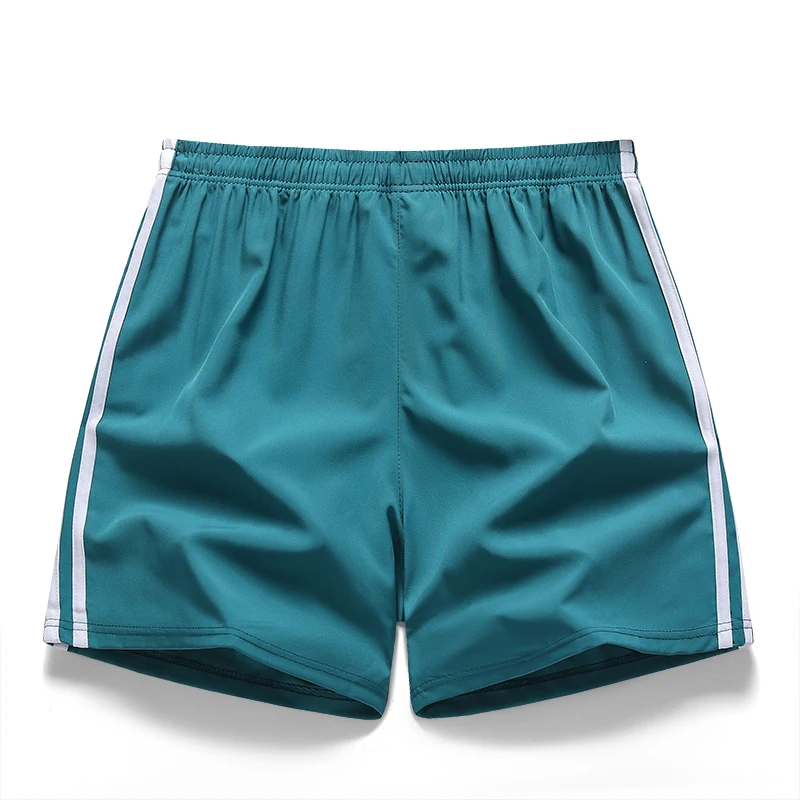 Fashion Lace Up Spliced Striped High Waist Casual Shorts Men's Clothing 2024 Summer New Loose All-match Elastic Board Shorts
