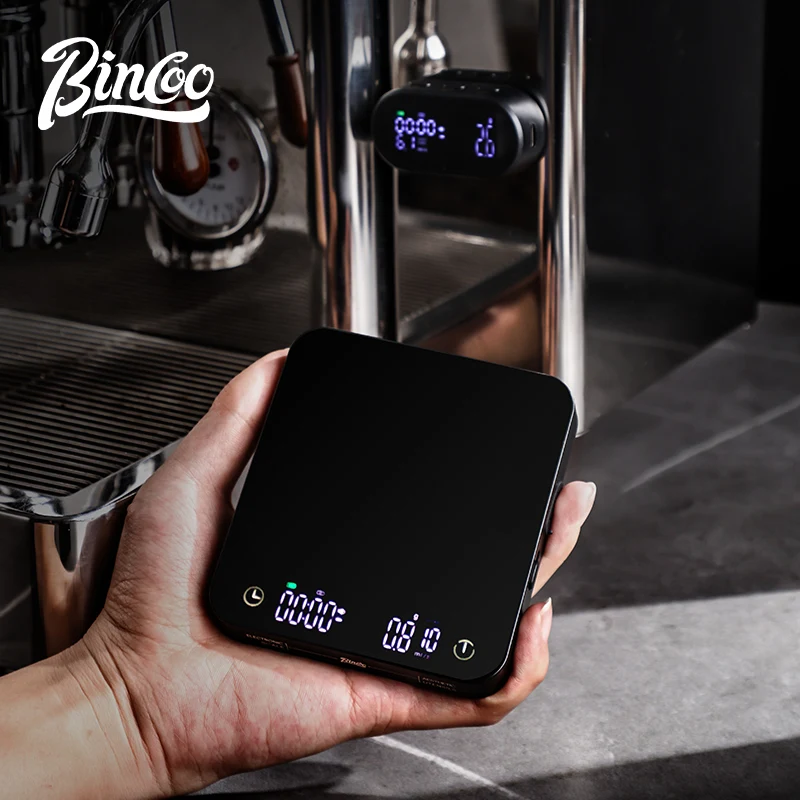 Bincoo Professional Coffee Scale Electronic Scale Coffee Powder Weighing Accurate Weight 0.1g Split Screen Display Barista Tool - Image 3