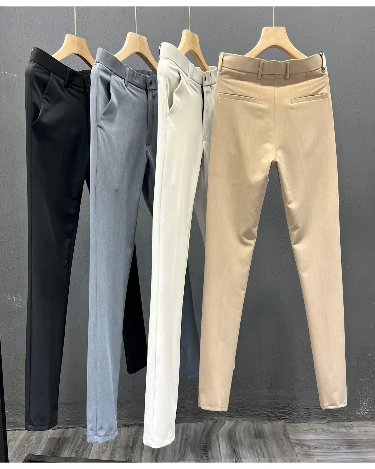 Autumn Golf Wear Men 2024 Luxury Brand Golf Pants Fashion New Suit Pants Men\'s Golf Clothes Korean Straight Tube Casual Pants