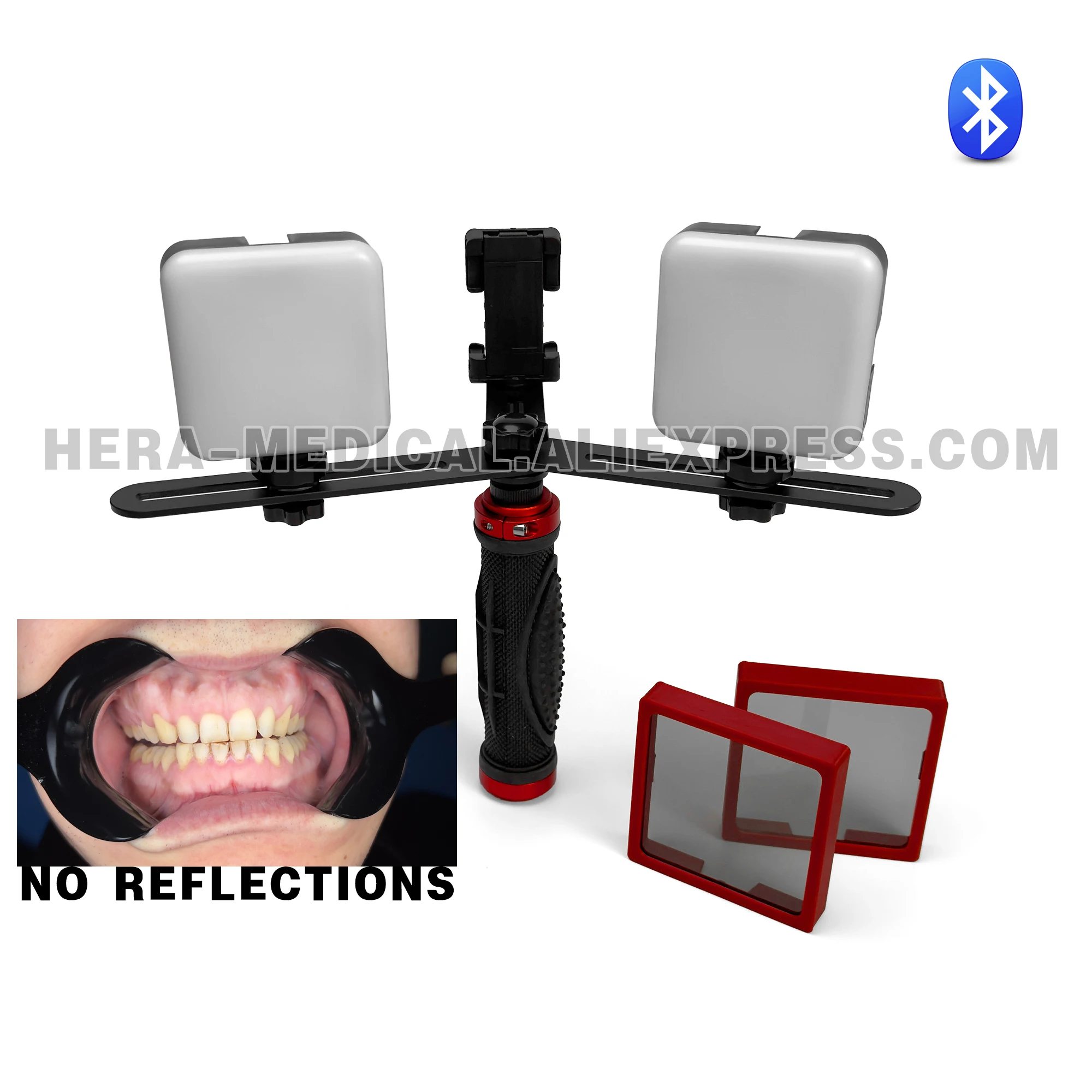 

Dental Mobile Photography LED Light Bluetooth Intraoral Photo Video Flashlight Lighting For Dentist Treatment Lamp Equipment