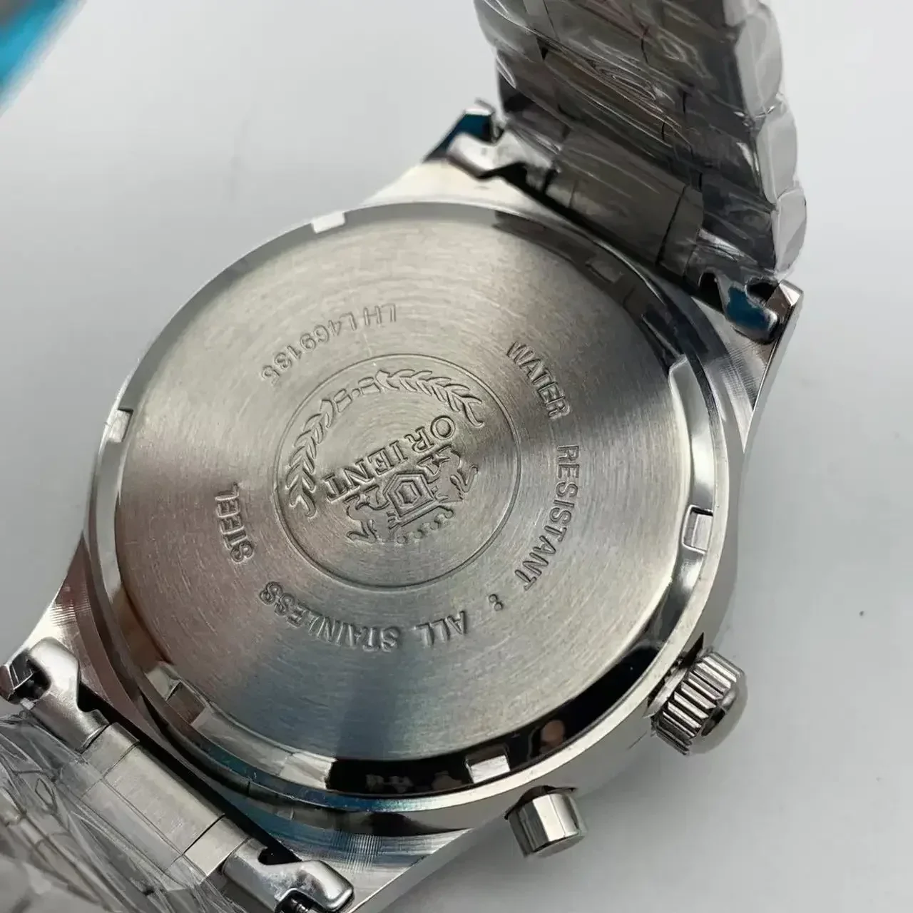 118A Store Orient Watch Unisex Mechanical Wristwatch Japanese Movement Stainless Steel Bracelet Folding Clasp with Luminescent view 6