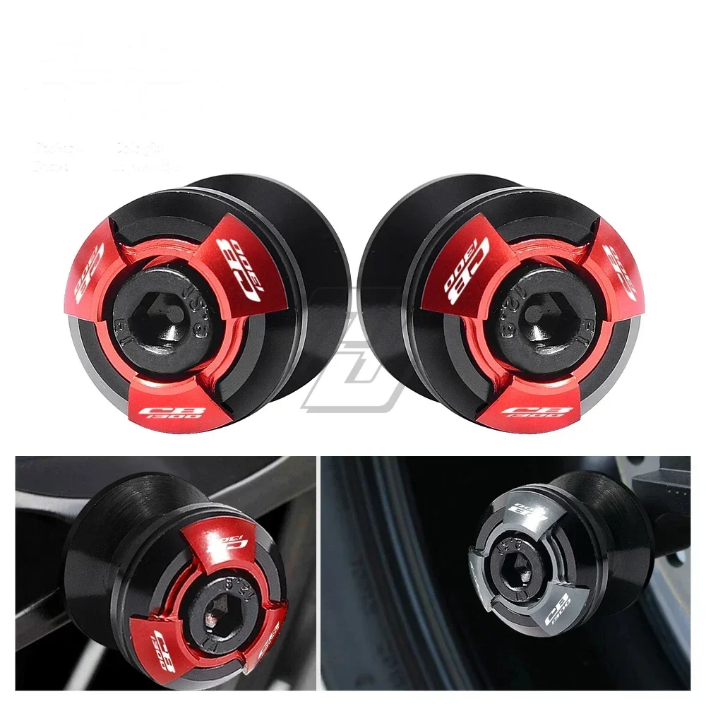 

For Honda CB1300 CB1300S 2005-2013 Motorcycle Accessories Swingarm Spools Slider Stand Screws