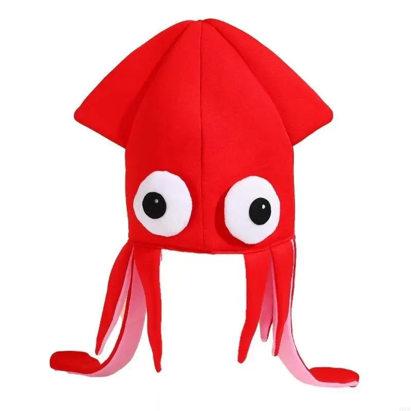 Blue Green Yellow Red Devilfish Hat Adjustable Size Role Play Costume Prop