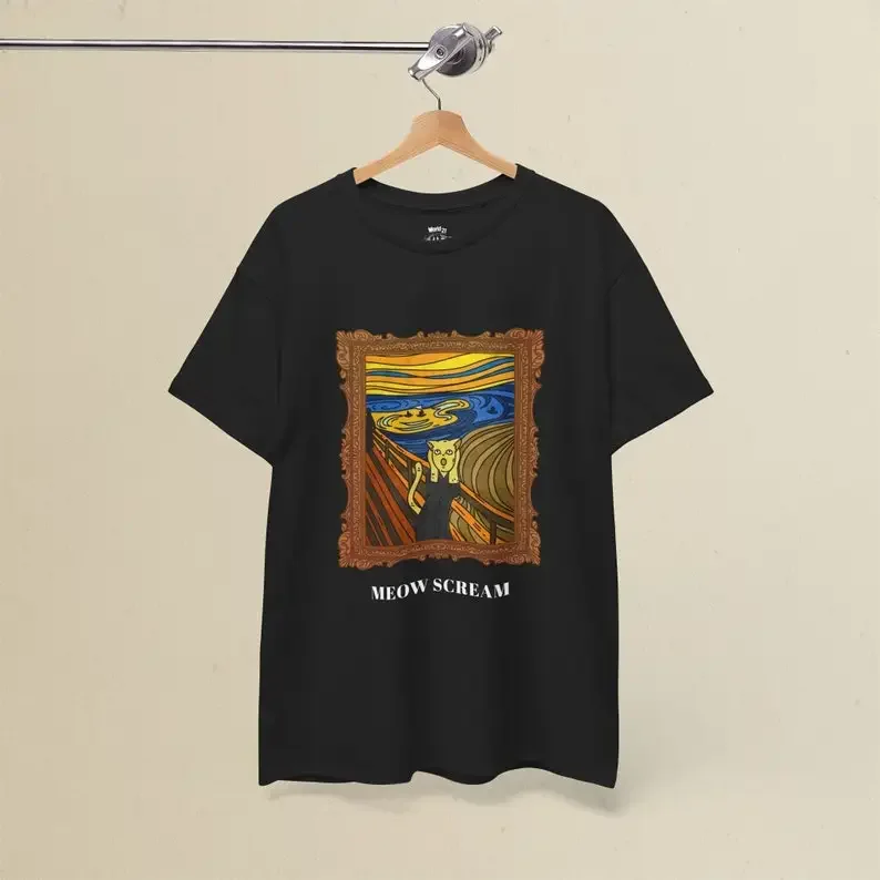

Funny The Scream T-Shirt