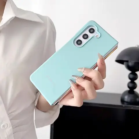 Чехол для Samsung Z Fold 6, 5, 4, 3, 5G, мягкий сенсорный жидкий силиконовый чехол, шелковистый защитный чехол для телефона Galaxy Z Fold6 Fold5 Fold4 Fold3
