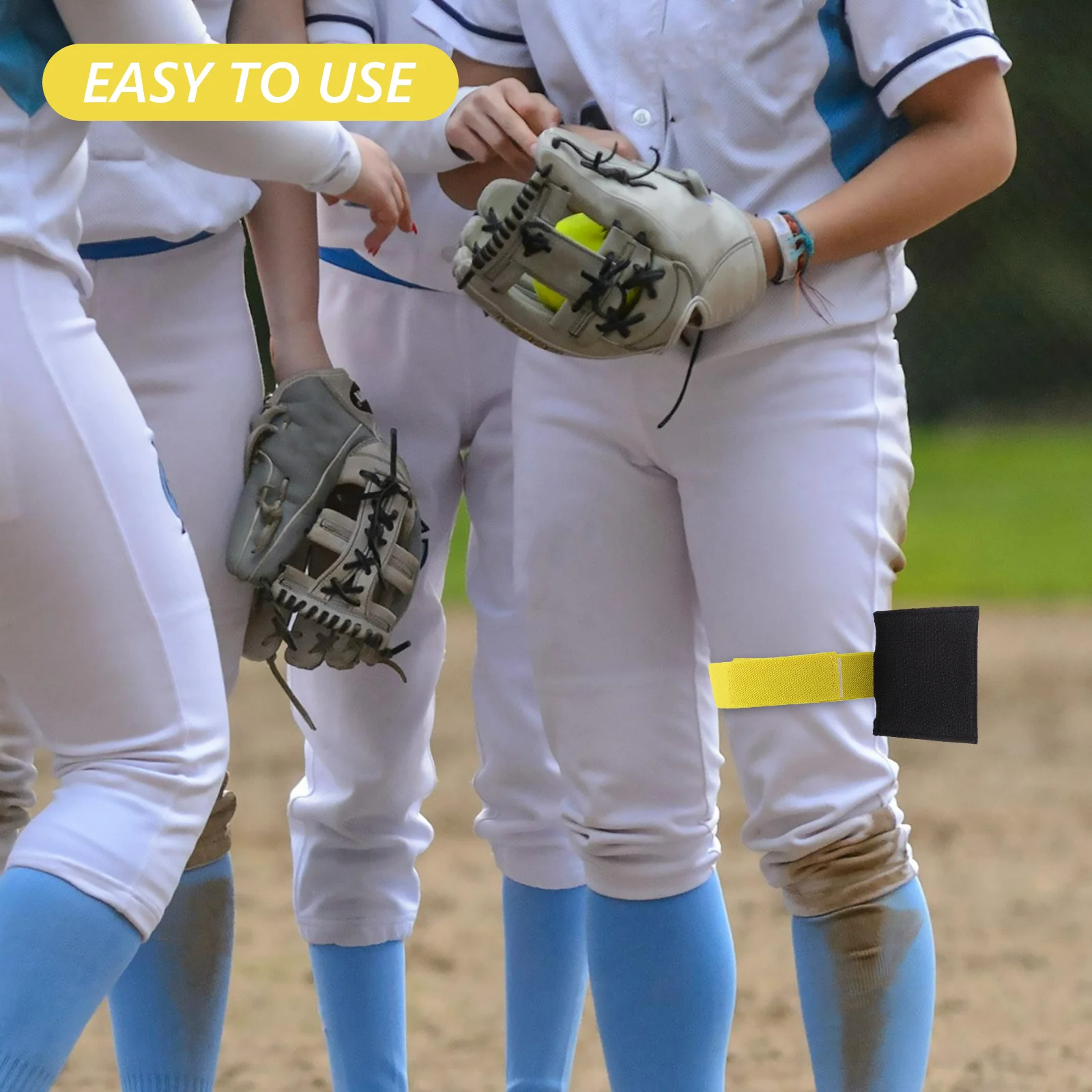 

Кувшин для софтбола, полиэстеровый ремень для ног, тренировочное пособие, износостойкий ремешок для софтбола, многоразовый инструмент для тренировок на открытом воздухе