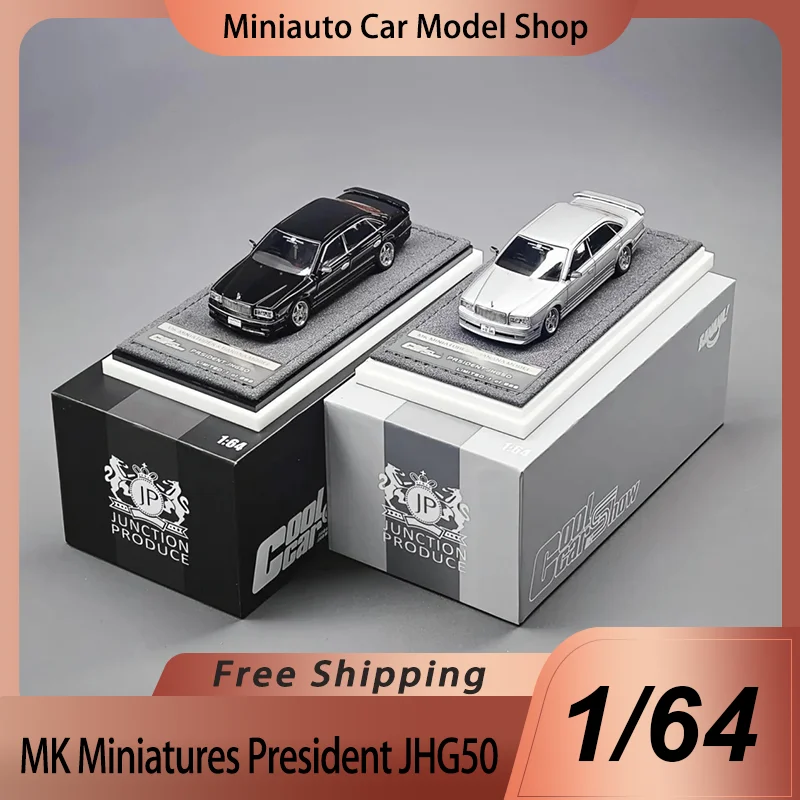 

New In Stock Mk Miniatures 1:64 Nissan President Vip Style President Jhg50 Alloy Model Miniature Diecast Coolcarshow Edition Toy