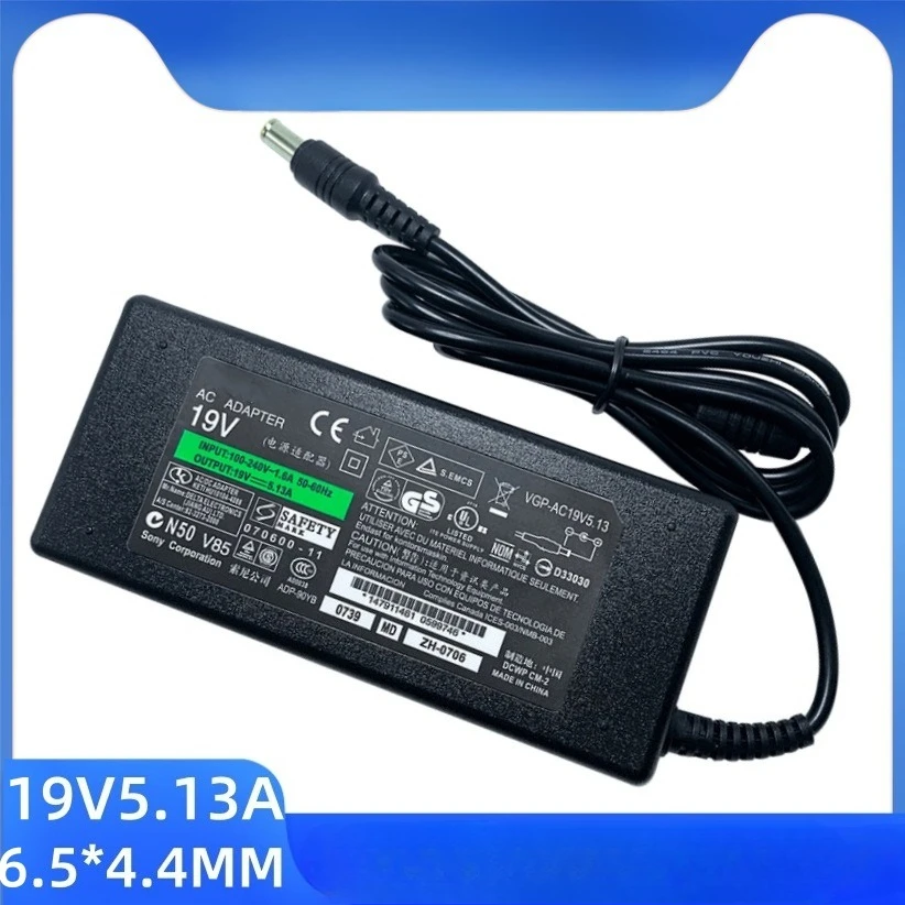 

Applicable Sony Laptop Power Supply 19V5.13A Power Adapter Sony 19V5.13A Computer Charger