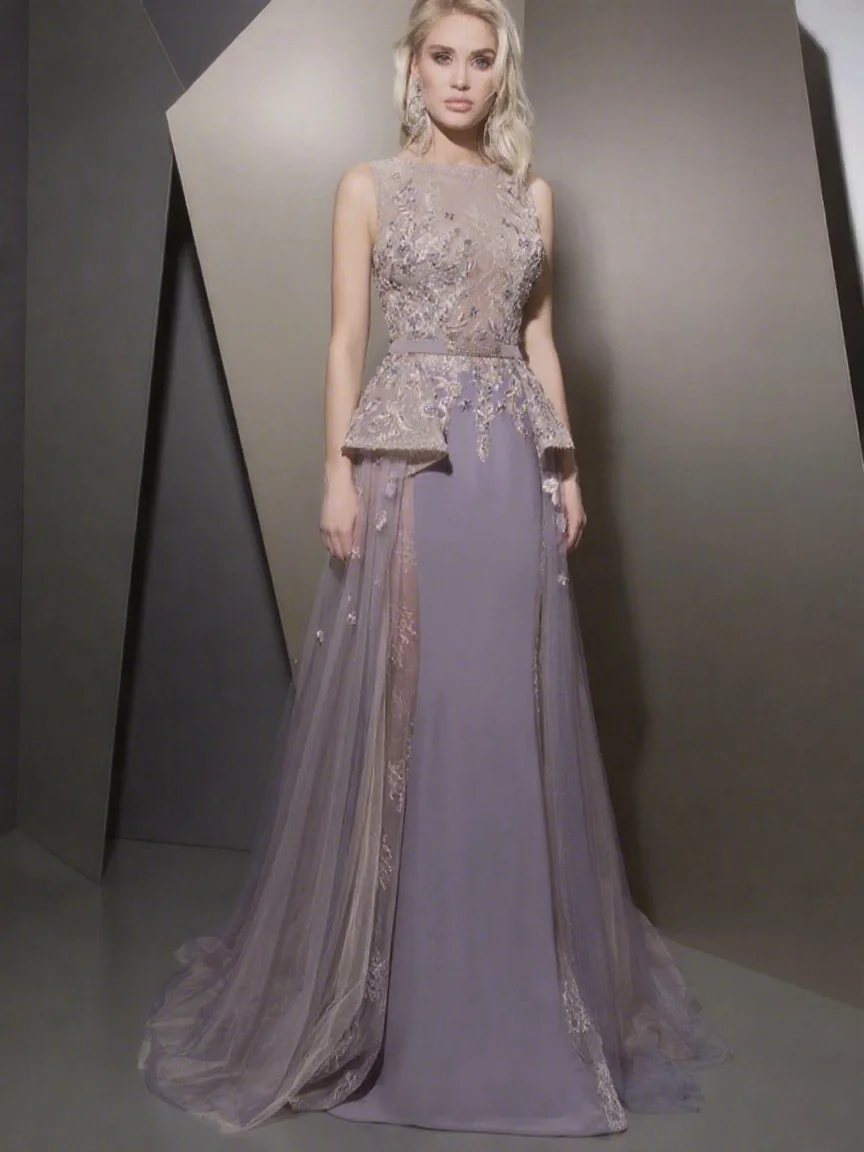 

Elegant Mother's Evening Dress Charming Lace Shiny Party Mother Of Prom Dress Customized A Line Classic Cocktail Gown Customized