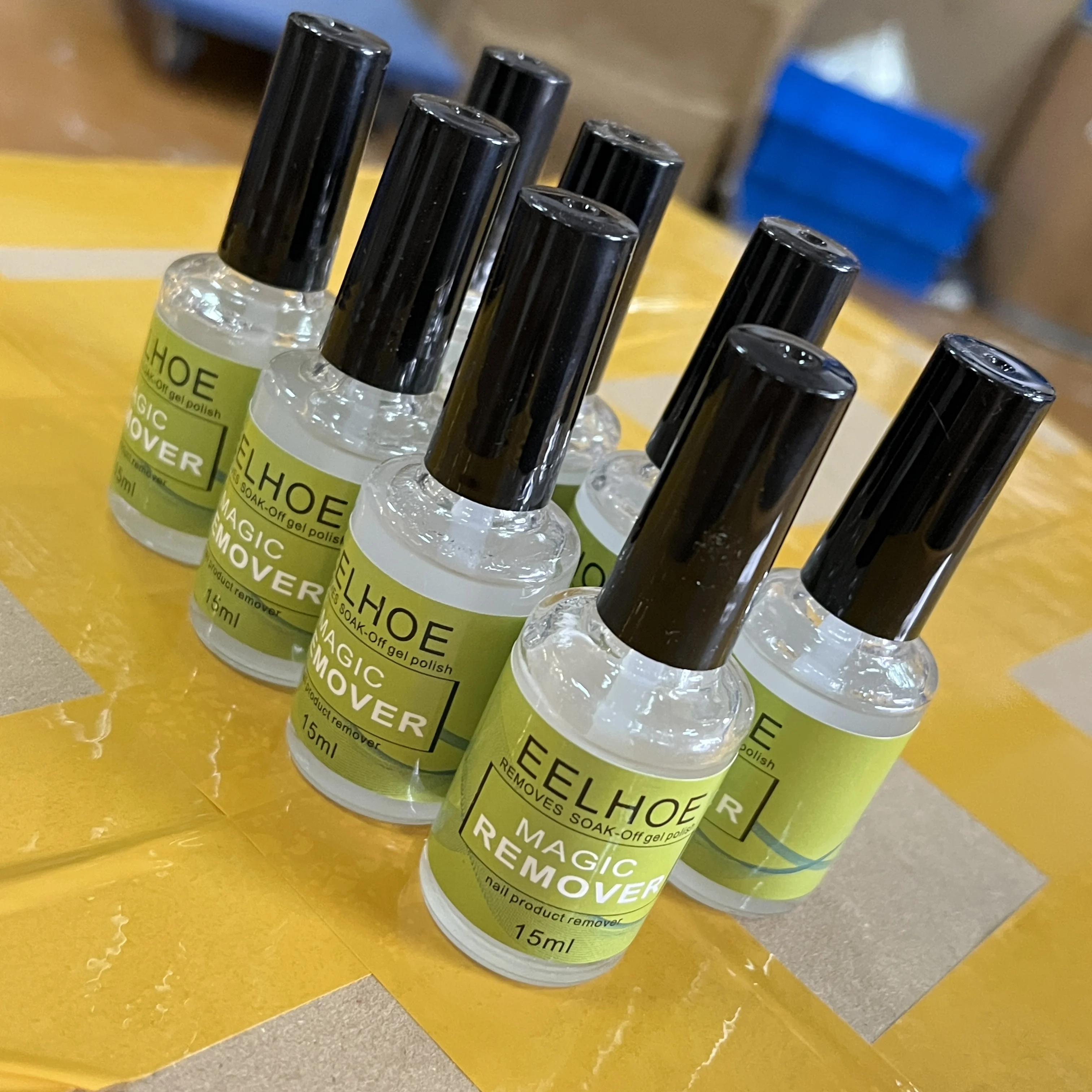 Gel de esmalte de uñas profesional de 2min, 1 * botella mágica, elimina rápidamente el Gel cepillo, fácil de quitar, Gel mágico UV y * &