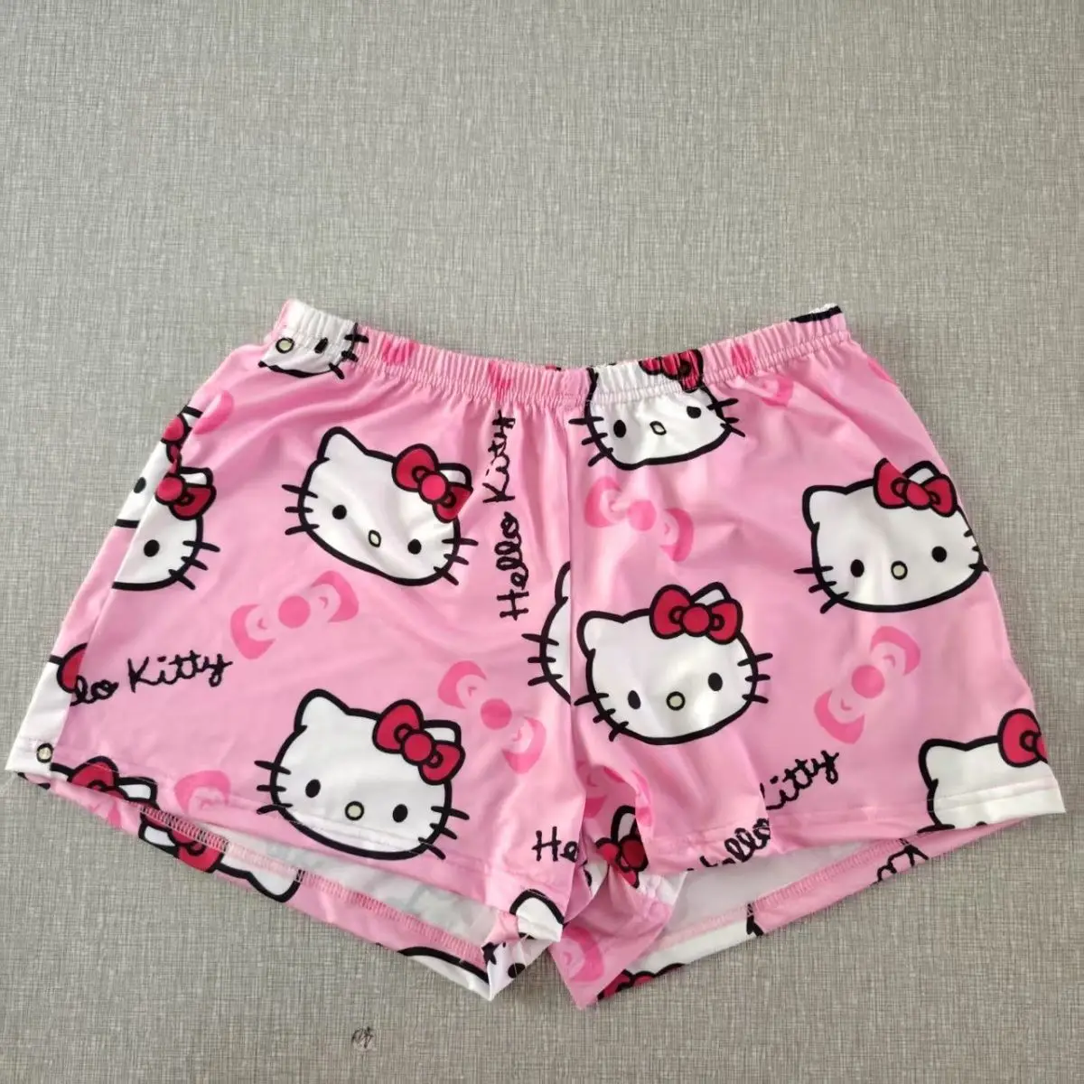 Cute Hello Kitty Y2k Girls Pajama Shorts Cartoon Anime Kt Cat Women Pajamas Pants Short Soft Clothes Bottoms Swimming Trunks - view 3