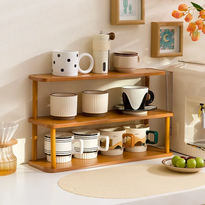Cup holder, shelf, table, cup storage shelf, dining table, countertop, desktop, tea cup, coffee cup, water cup storage display