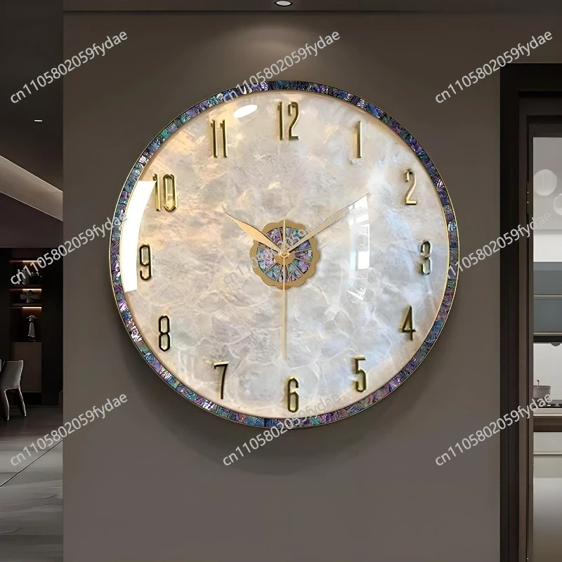 Clock Living Room Wall Watch Shell Wall Clock Modern Simple Household Watch Wall