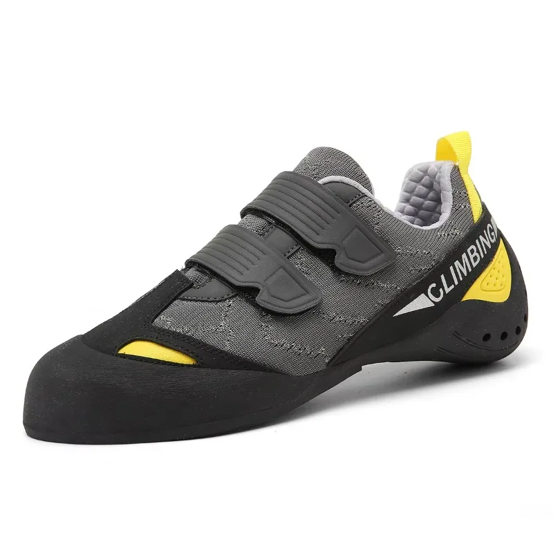 High quality Comfortable Outdoor Non-slip Professional Training Sports Wall Student RockCustom Men Kids Climbing Shoes