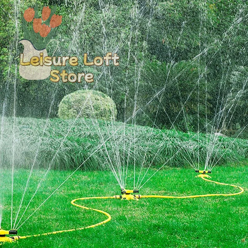 Smart Plug Outdoor Waterproof - Rasen-Wassersprüher, um 360 Grad drehbarer Sprinkler,