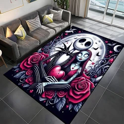 Disney Nightmare Before Christmas Large Area Rug Carpet for Living Room Bedroom Sofa Home Kids Decor Floor Anti-Slip Mats MINISO