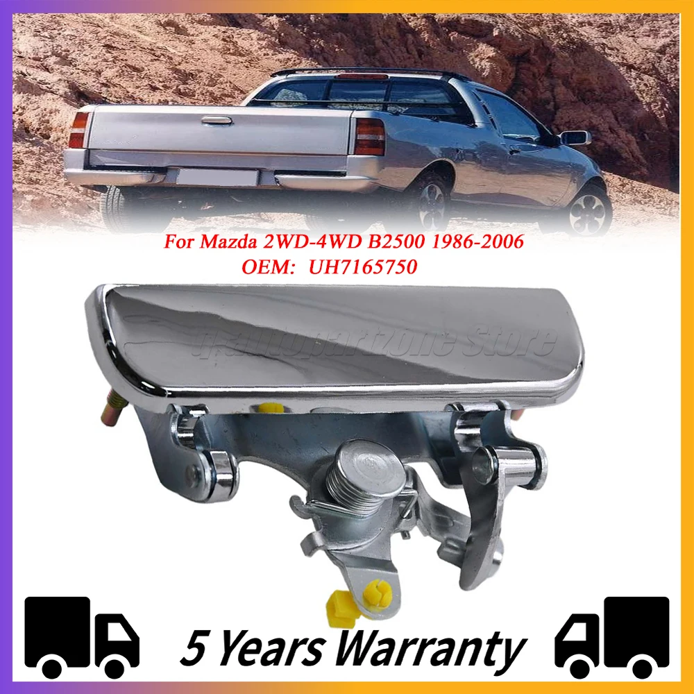 Manija de puerta trasera apta para Ford Courier Pickup Ranger, Mazda 2WD-4WD B2500 1986-2006 UH7165750