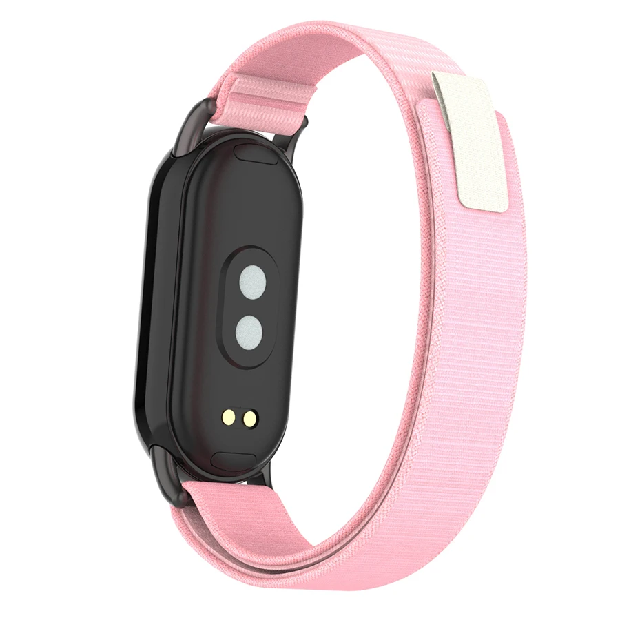 For Mi Band 8 Strap Nylon Loop Replacement Wristband For Xiaomi Mi Band 8 Smart Watch Band Bracelet Correa Breathable Strap