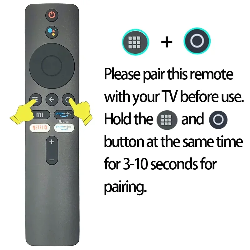 universal remote controller use for MI/XIAOMI TV, TVSTICK,TVBOX,XMRM-006,XMRM-00A,XMRM-M8,replace remote SMART TV Voice control