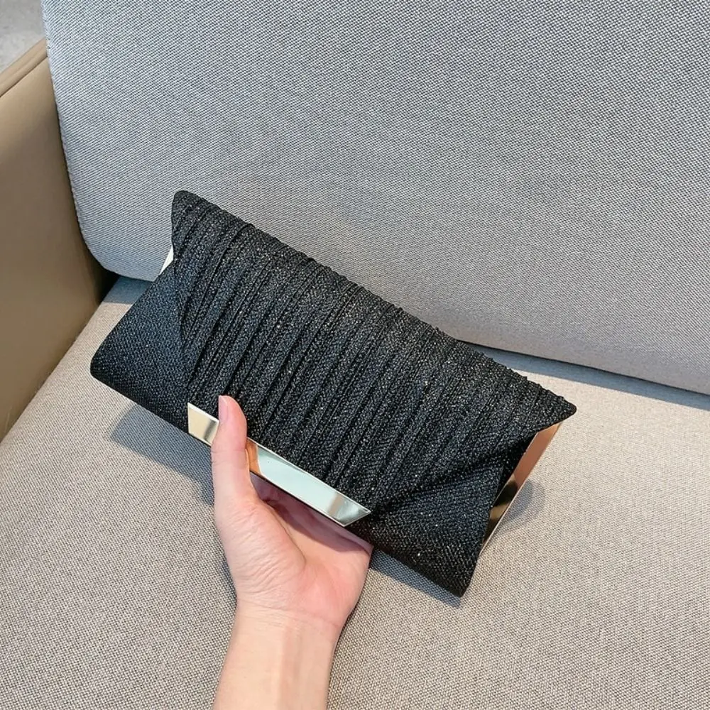 

Glitter Evening Banquet Bag Exquisite Light Luxury Shiny Shoulder Bag Mobile Phone Pouch Large Capacity Crossbody Bag Women